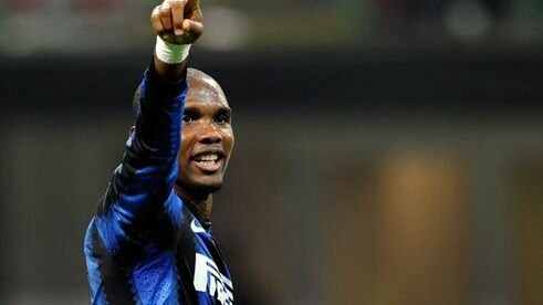 eto'o champions bayern inter
