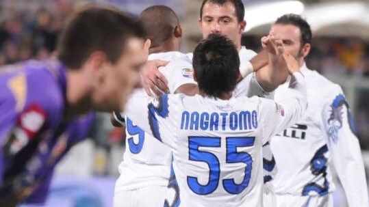 fiorentina inter milan a meno 5