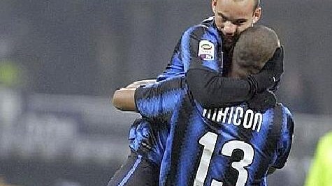 inter-roma sneijder gol