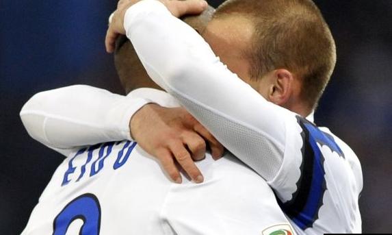 sampdoria inter etoo sneijder