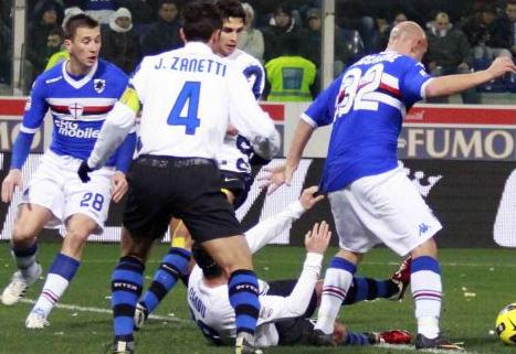 zanetti inter sampdoria