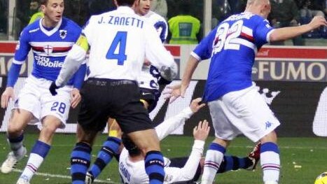 zanetti inter sampdoria