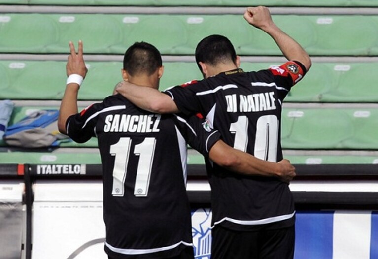 Alexis Sanchez e Totò Di Natale