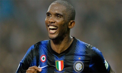 Etoo inter milan bayern