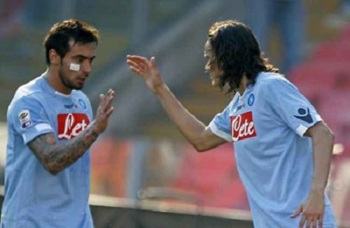 Lavezzi e Cavani