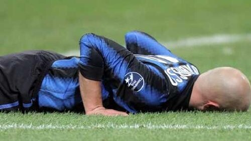 cambiasso inter infortuni