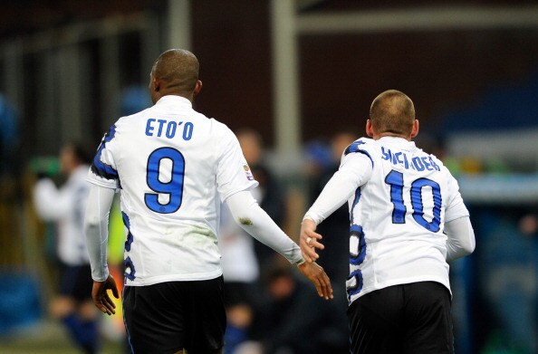 champions league inter schalke sneijder