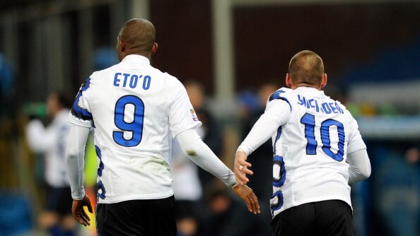 champions league inter schalke sneijder