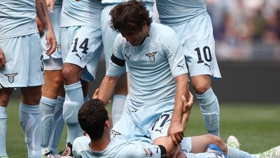 Tabellino e marcatori di questo match entusiasmante, che lancia i biancocelesti al 4° posto