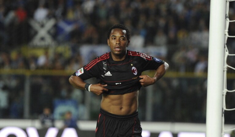 Robinho Milan, Serie A