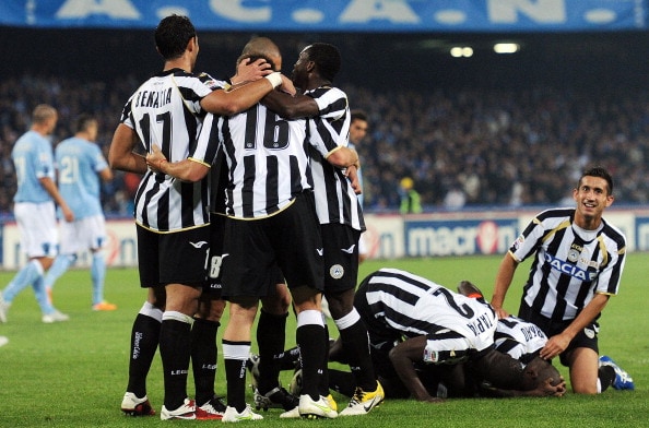 udinese champions league