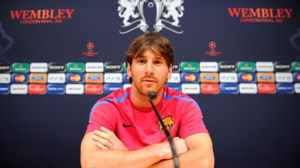 Finale Champions League 2011, Messi