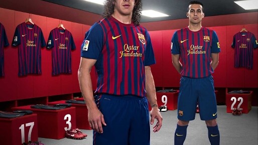 Nuova maglia Barcellona 2012