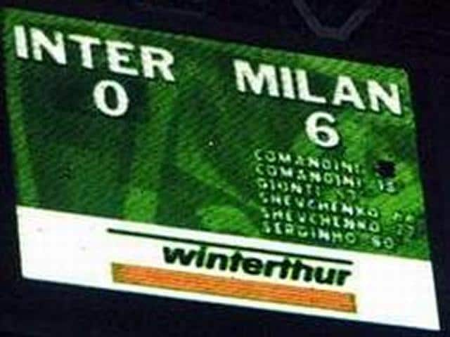 derby umiliante 6-0