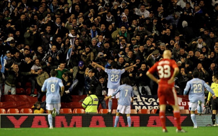 Lavezzi, Liverpool - Napoli, Europa League