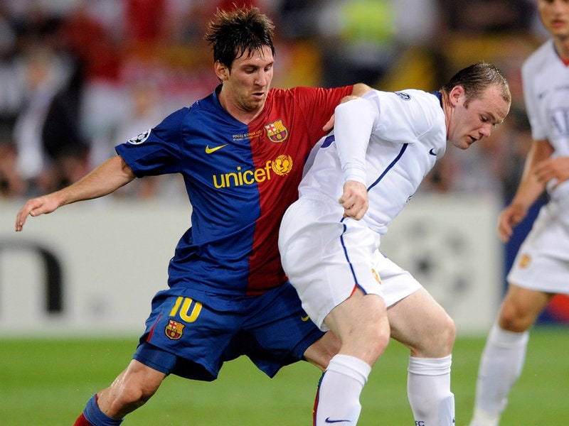 messi vs rooney