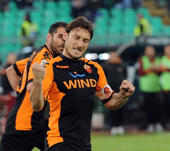 totti e la >Roma