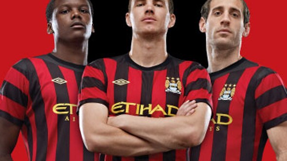 Nuova maglia Manchester City 2012