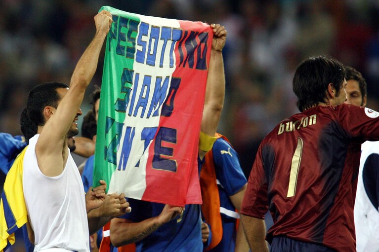 Italia Ucraina mondiali 2006 - Pessottino Siamo con te