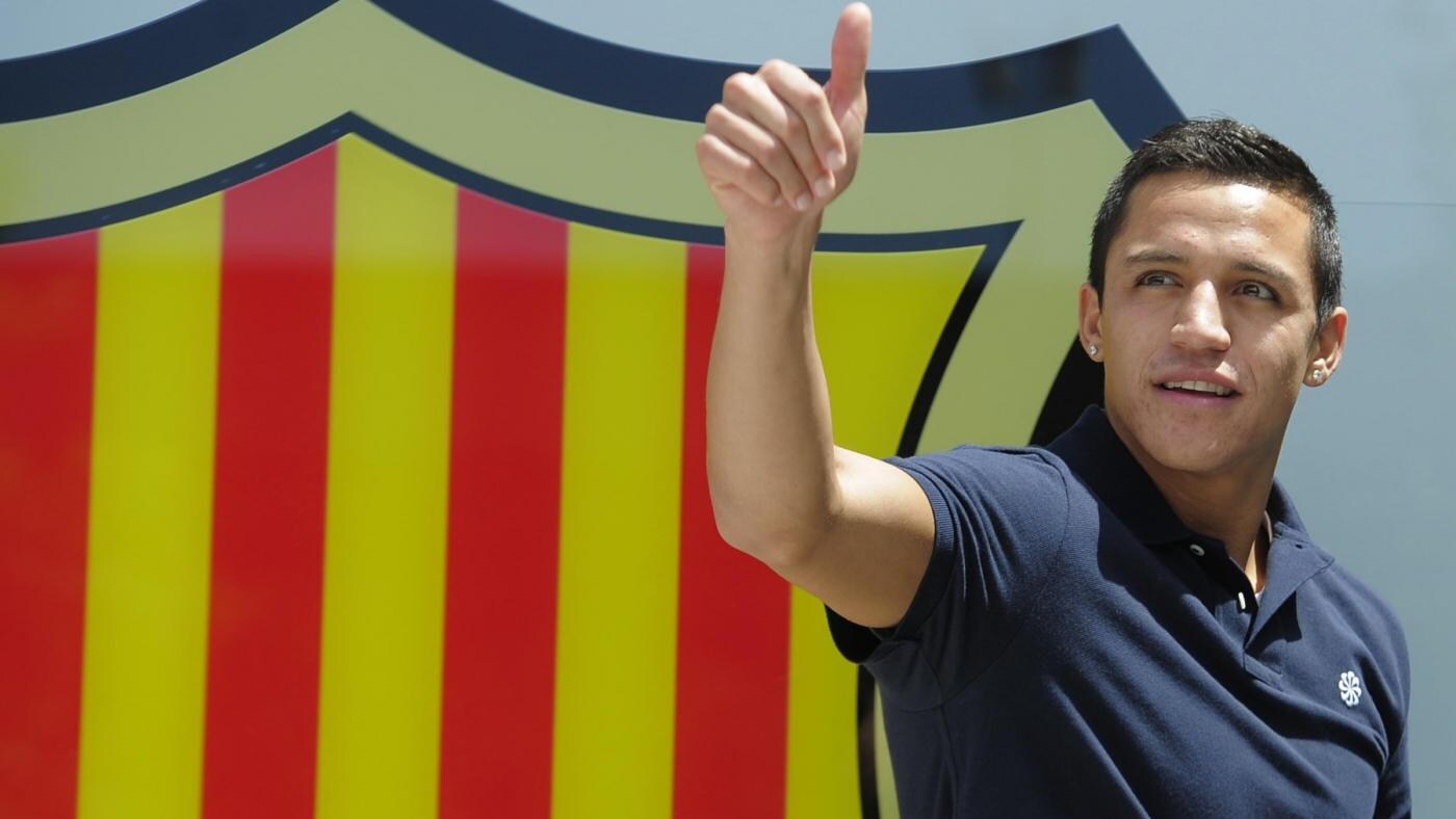 Presentazione di Alexis Sanchez al Barcellona