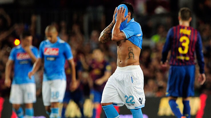 Barcellona Napoli 5-0 Trofeo Gamper 2011