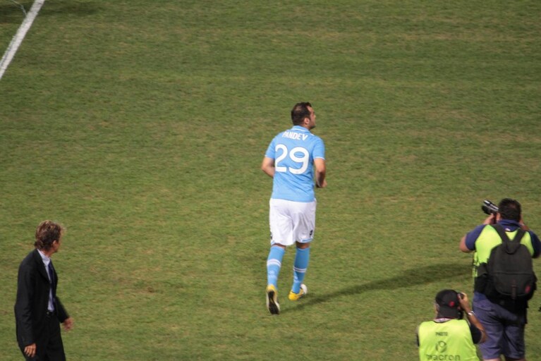Napoli Palermo presentazione Pandev