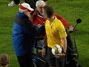 Tifoso disabile