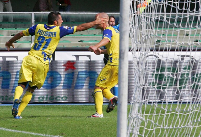 Chievo Genoa 2-1 Pellissier