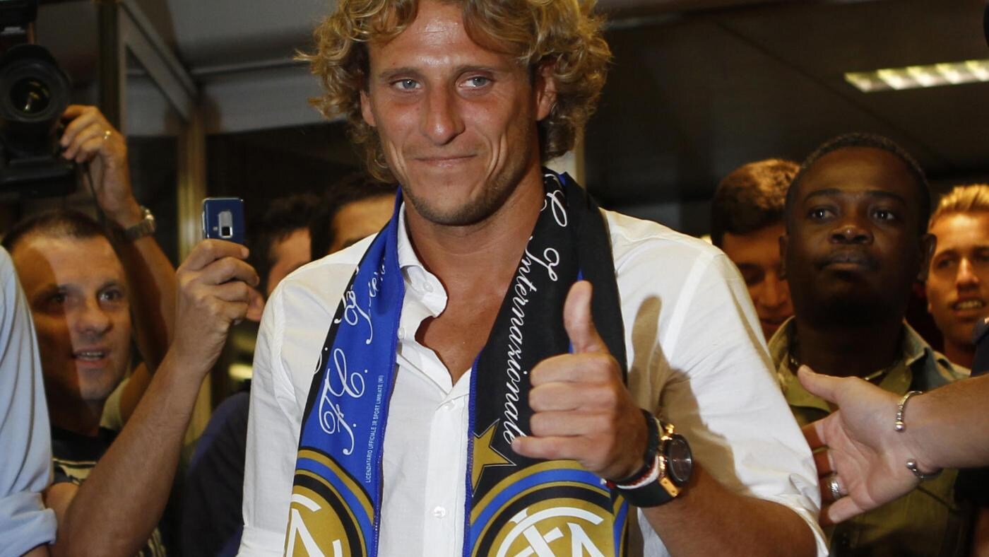Diego Forlan lista Champions League Inter