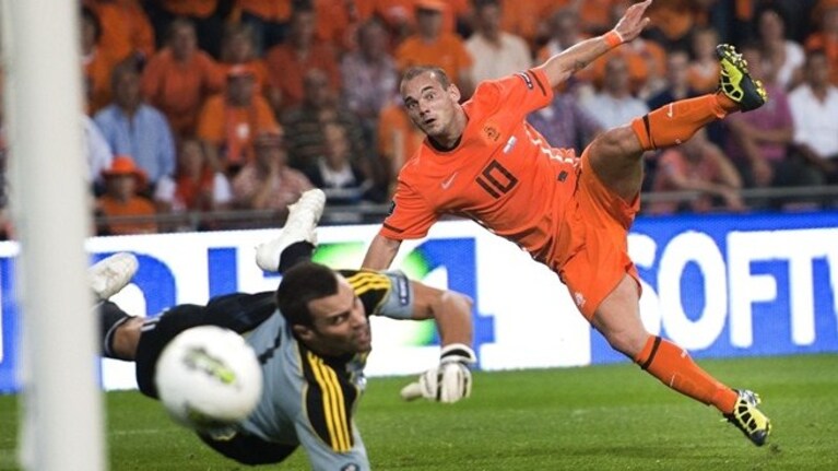Olanda San Marino 11-0 Sneijder