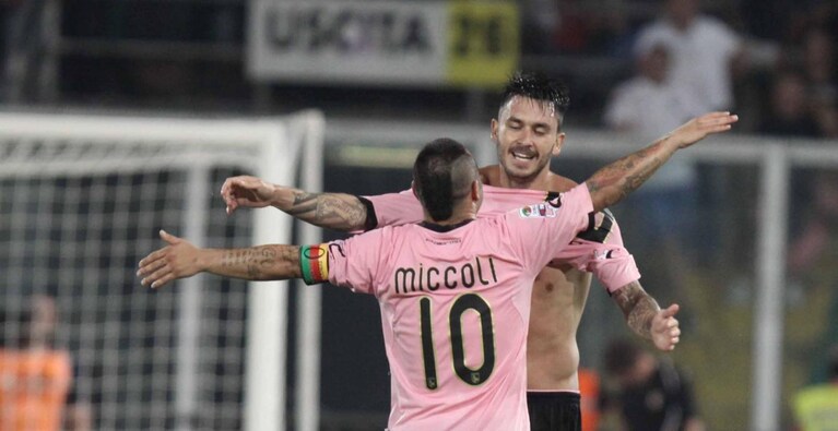 Palermo Inter 4-3 Miccoli Pinilla
