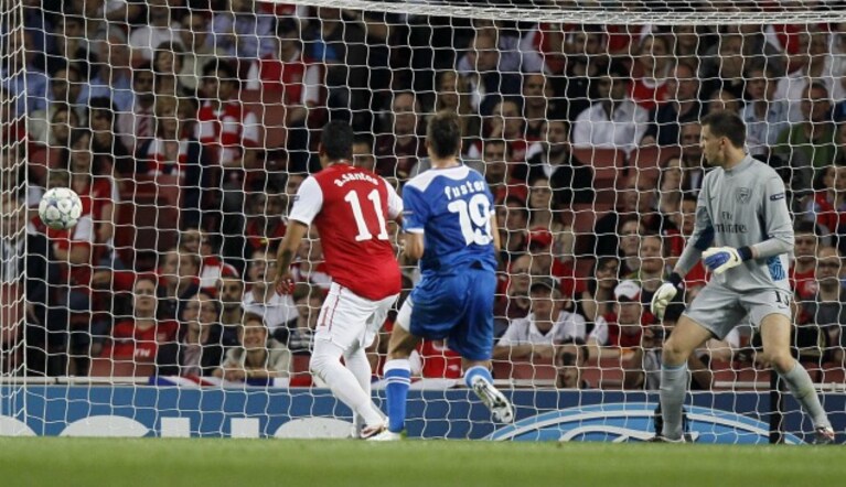 arsenal olympiacos champions 2012