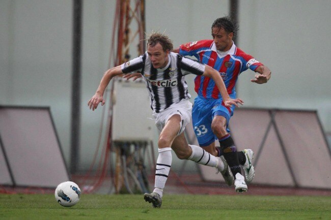 Krasic in Catania-Juventus 1-1