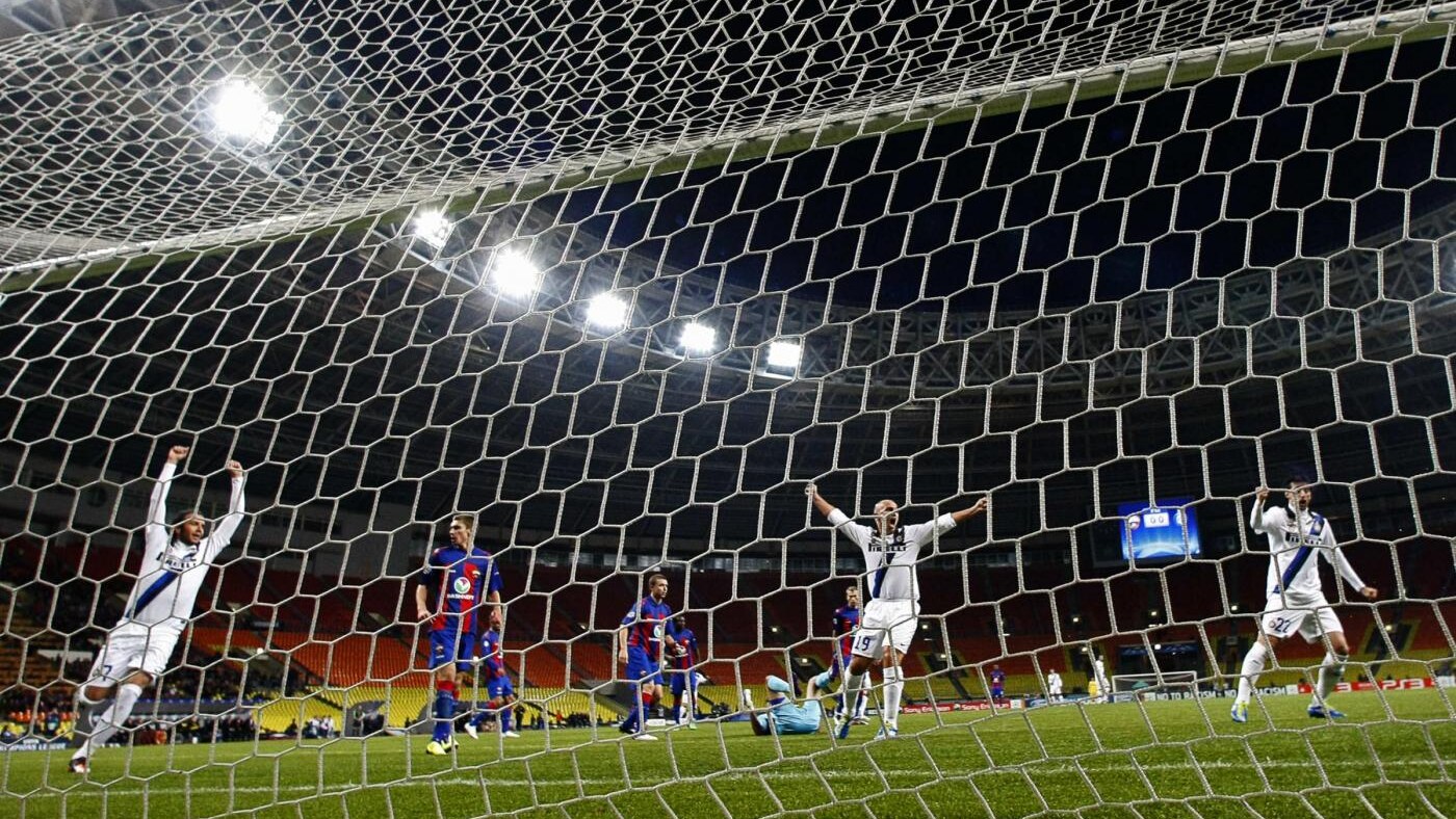 Lucio, Pazzini, Zarate