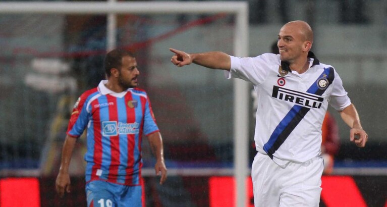 Catania-Inter 2-1 Cambiasso