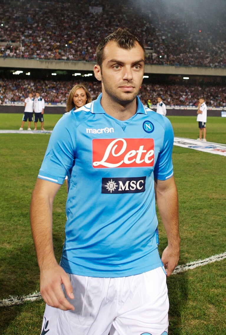 Pandev Napoli infortunio