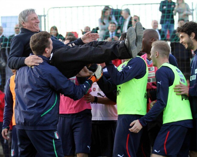 La festa a Don Ciotti