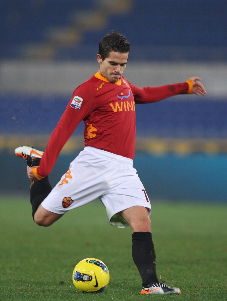 Roma-Lecce 2-1 gol Gago