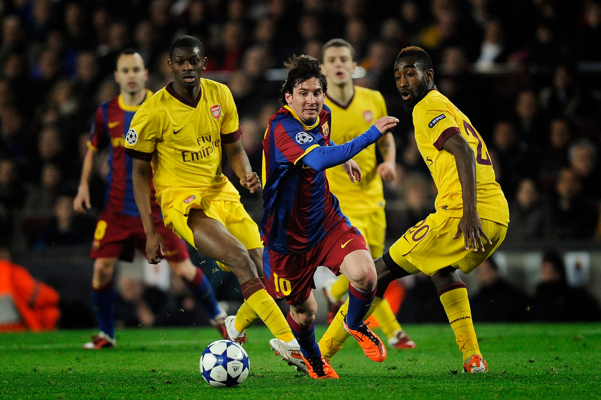 van persie, henry, iniesta, puyol, wilshire