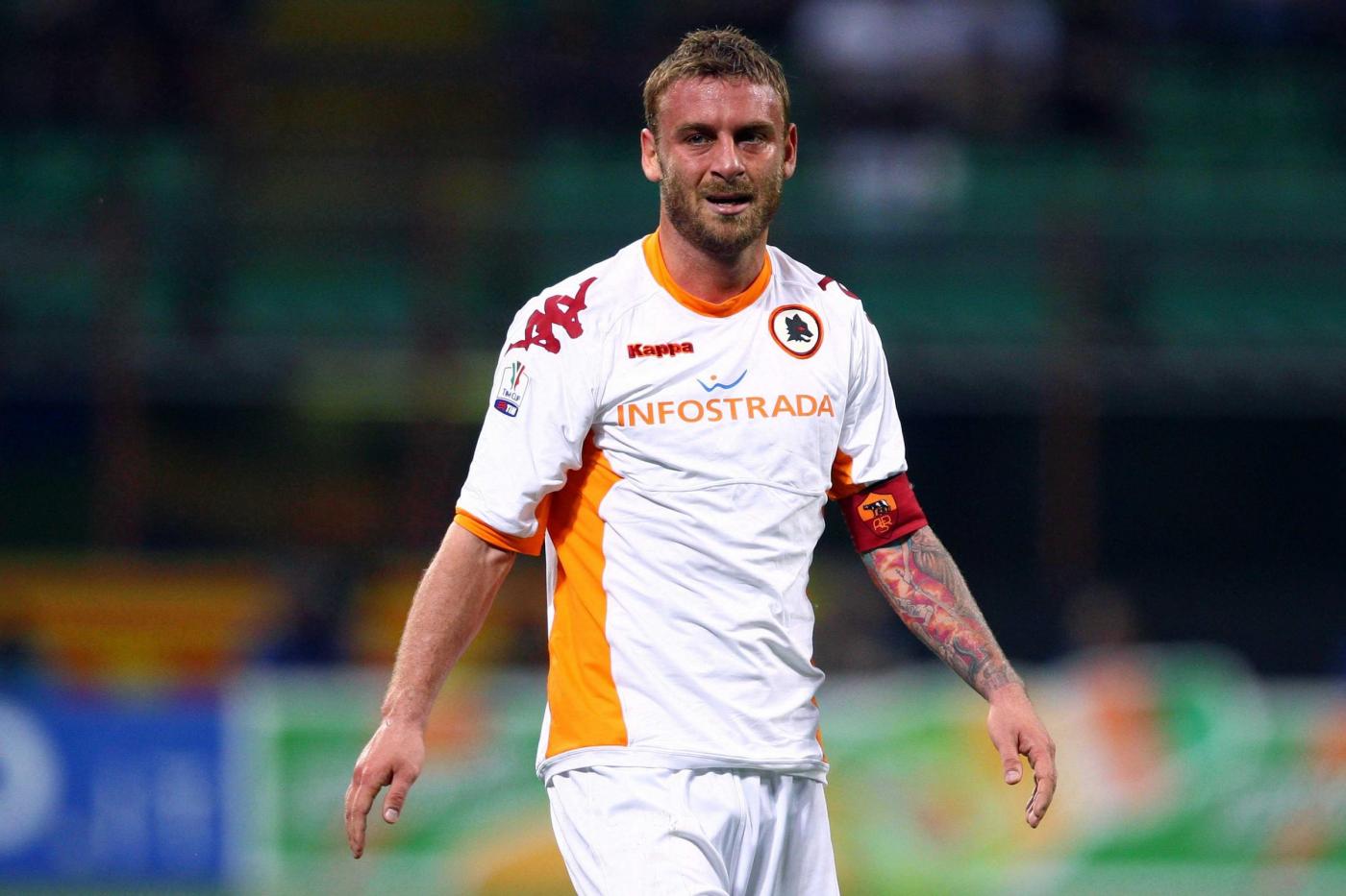 De Rossi si è infortunato e salterà Juventus-Roma di Coppa Italia
