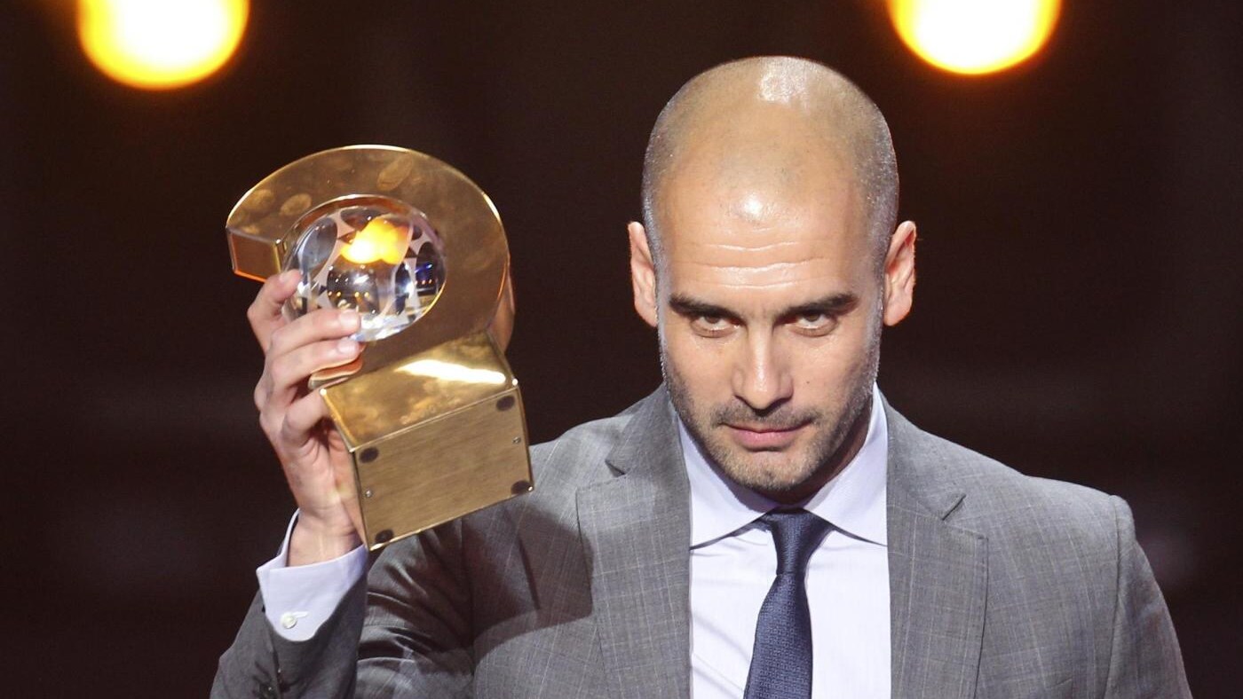 Guardiola ha vinto il Pallone d'Oro 2011 per gli allenatori