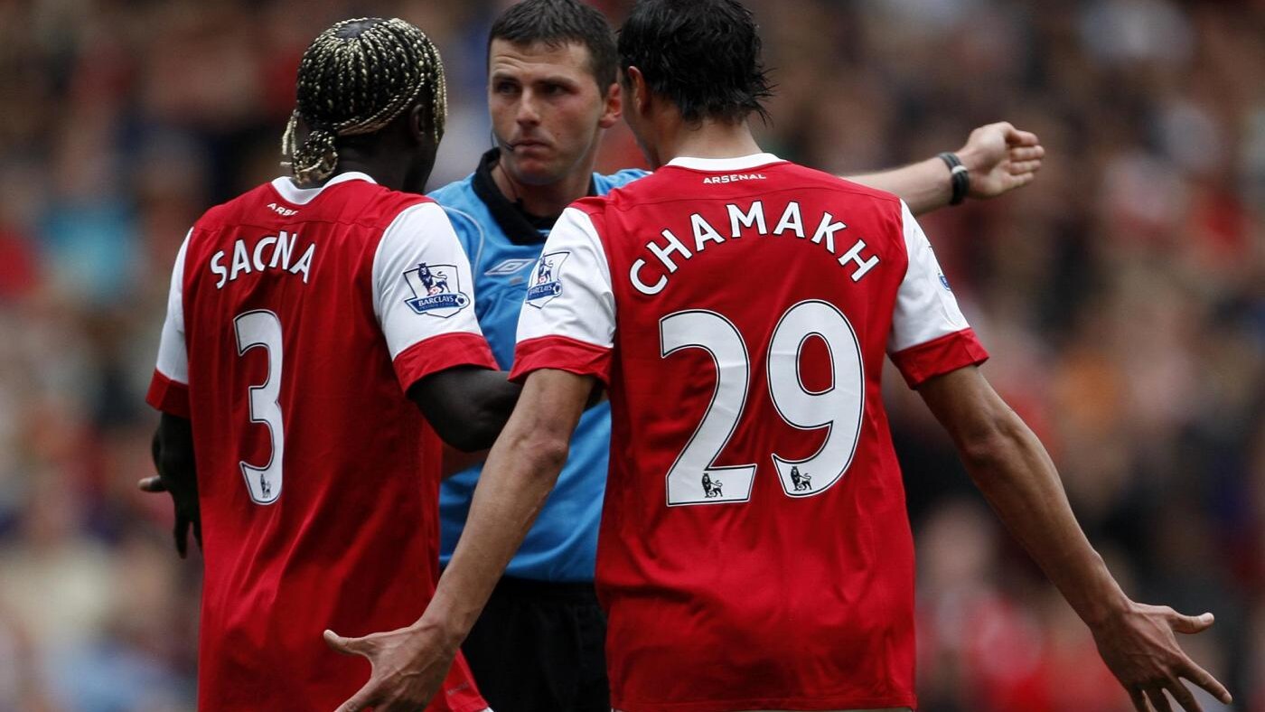 chamakh attaccante dell'arsenal