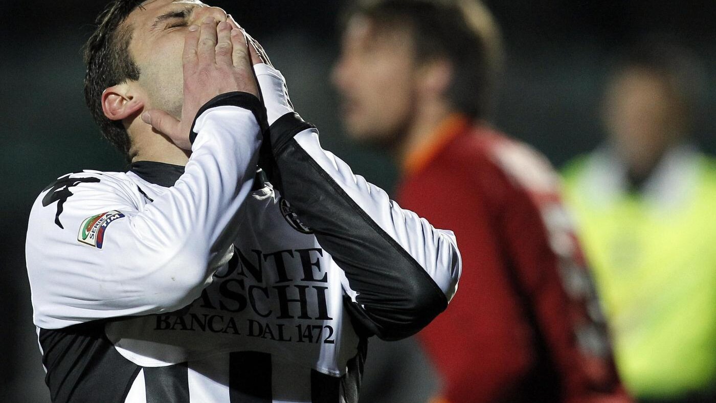 Siena-Roma 1-0 Calaiò Serie A 2012