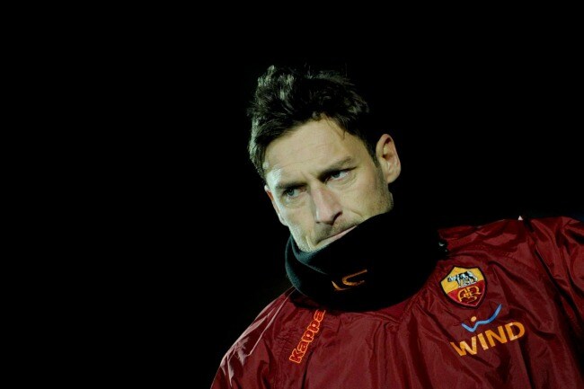 Totti infortunato