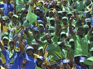 I tifosi della Tanzania