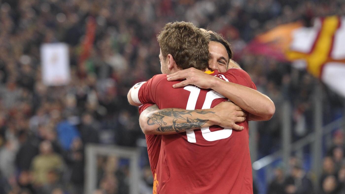 Roma-Udinese 3-1 Osvaldo, Totti, Marquinho