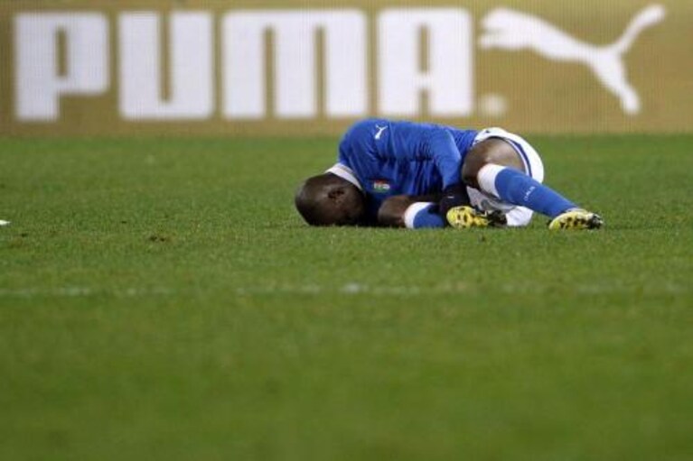 balotelli nel vortice degli infortuni in Nazionale