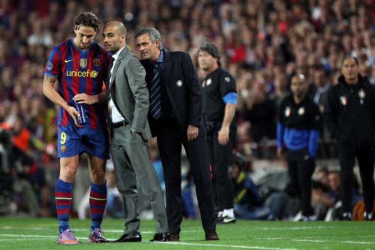 Barcellona battuto da Mourinho nel 2010