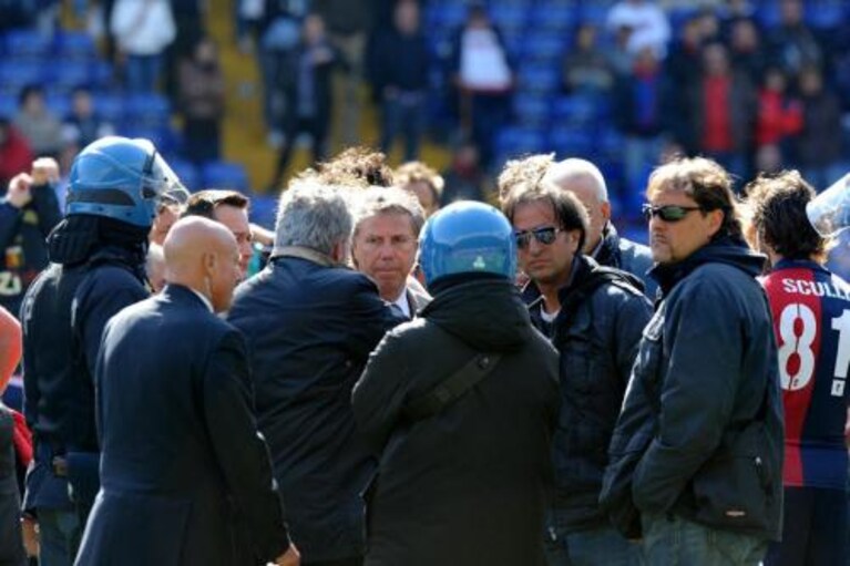 funerale calcio a genova preziosi e questura