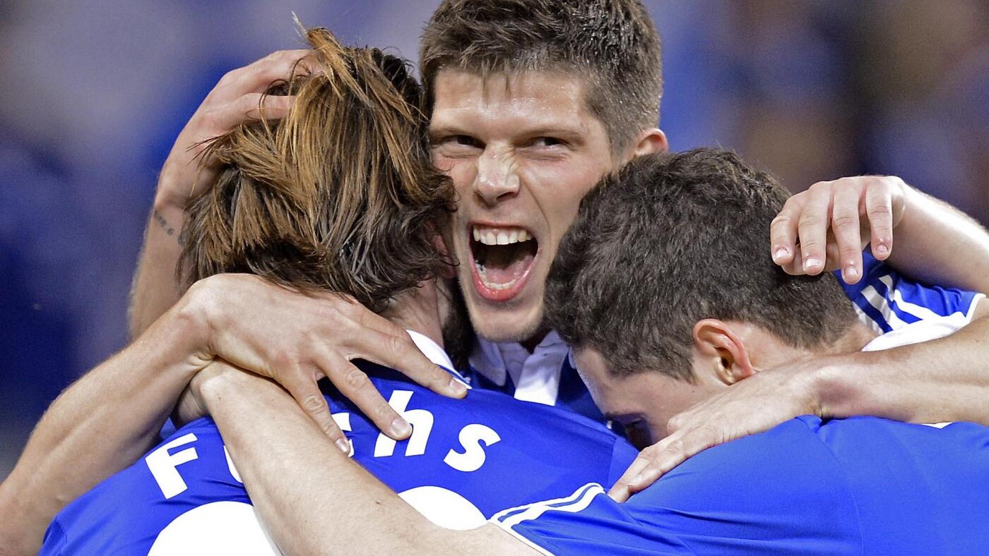 lo schalke 04 si dimentica huntelaar allo stadio